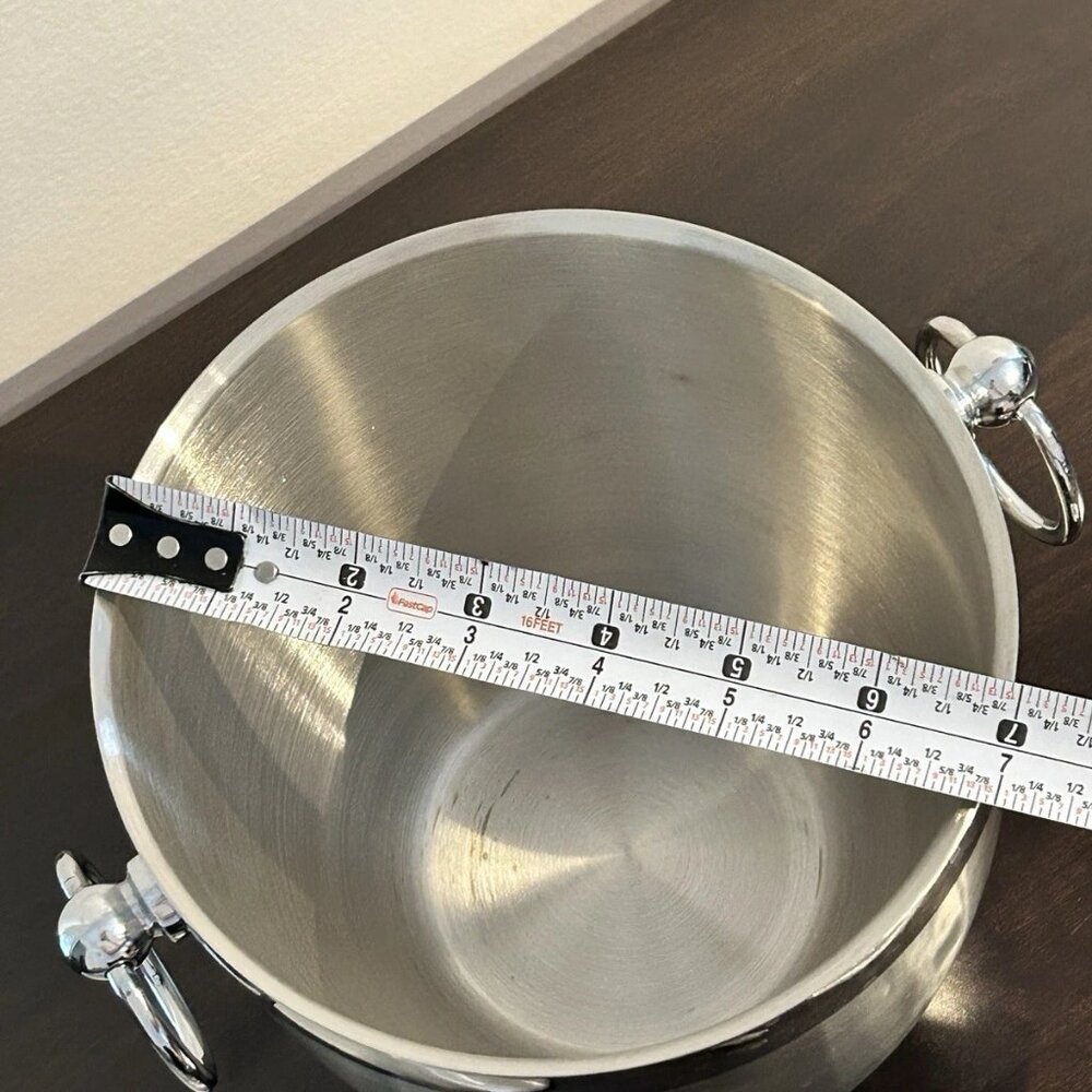 Oggi Double Wall Stainless Steel Ice Bucket w/ Tongs 3 Quart - Picture 2 of 6